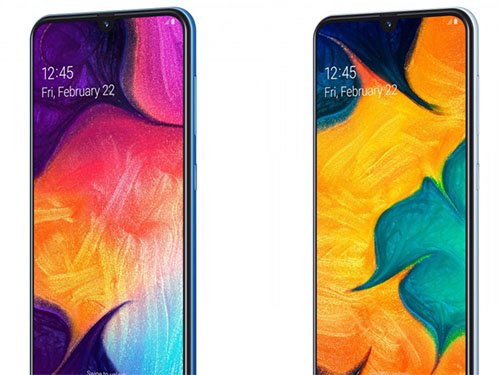 Samsung Galaxy A50 a Galaxy A30 oficiálně
