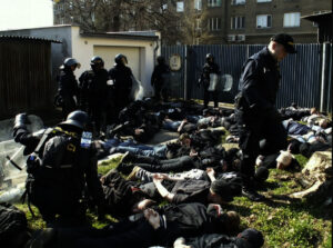 Demonstranti-Pochodu-proti-rasismu-2009